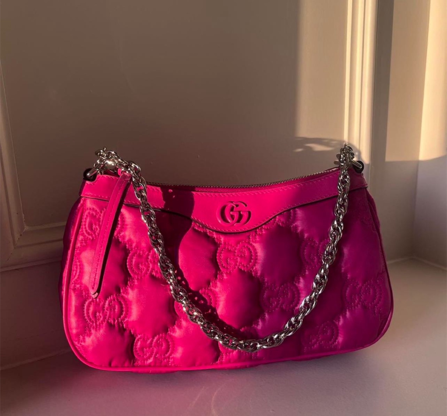 Gucci Pink Shoulder Bag