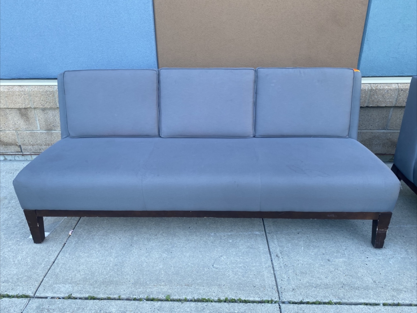 Grey 3-Seat Sofa