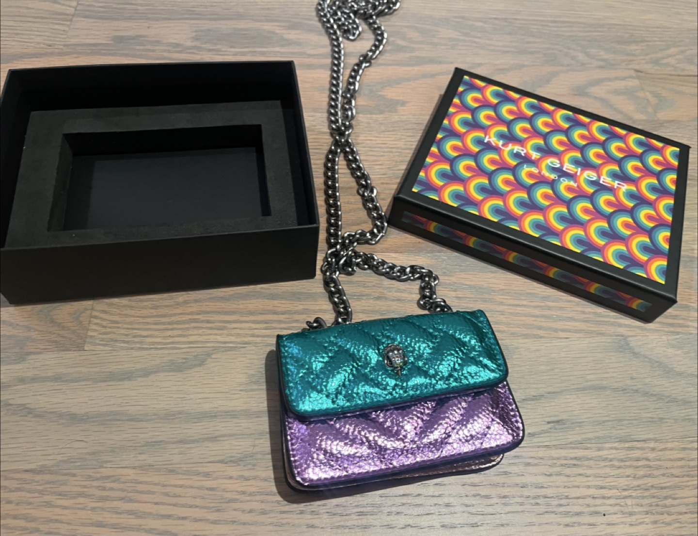 Kurt Geiger London Mini Kensington Crossbody Bag