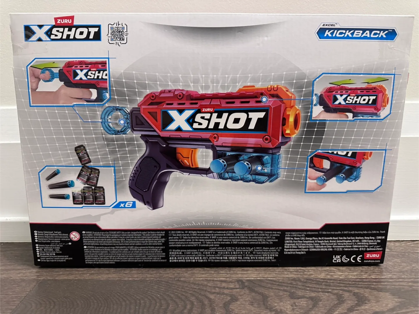 Brand new Zuru X-Shot Kickback 2-Pack Blaster Set image indicator(2)