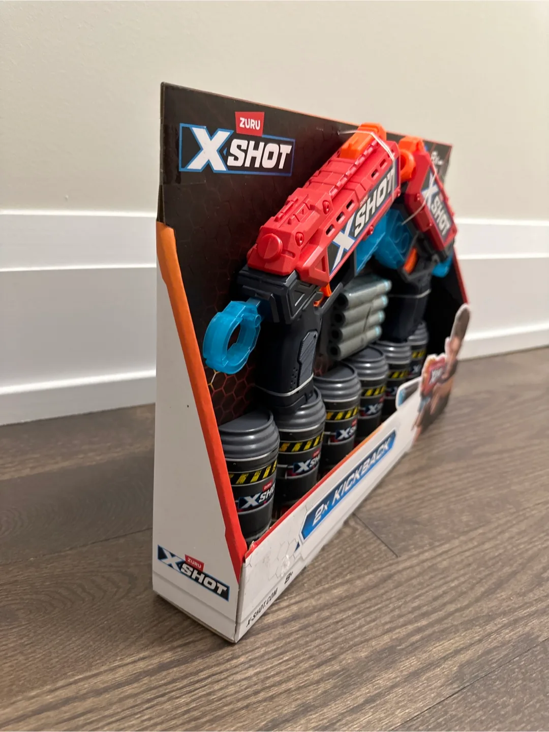 Brand new Zuru X-Shot Kickback 2-Pack Blaster Set image indicator(3)