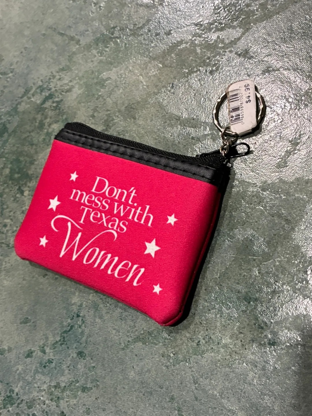 Texas Women Coin Purse w Keychain image indicator(2)