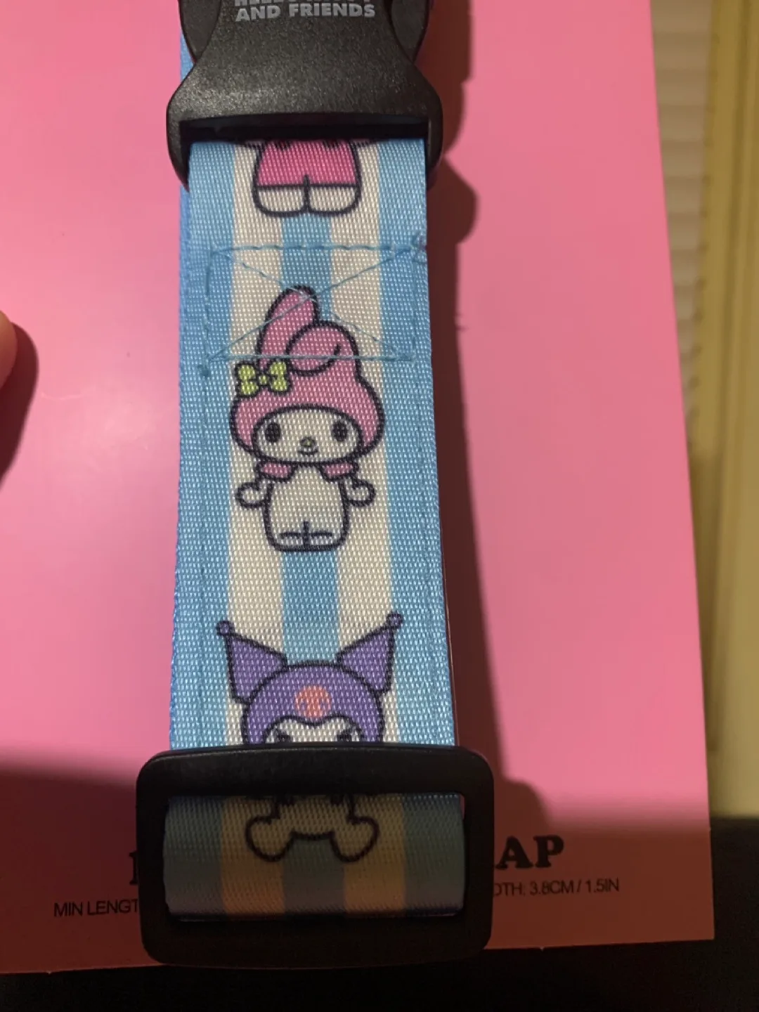 Hello Kitty & Friends Luggage Strap - NEW thumbnail
