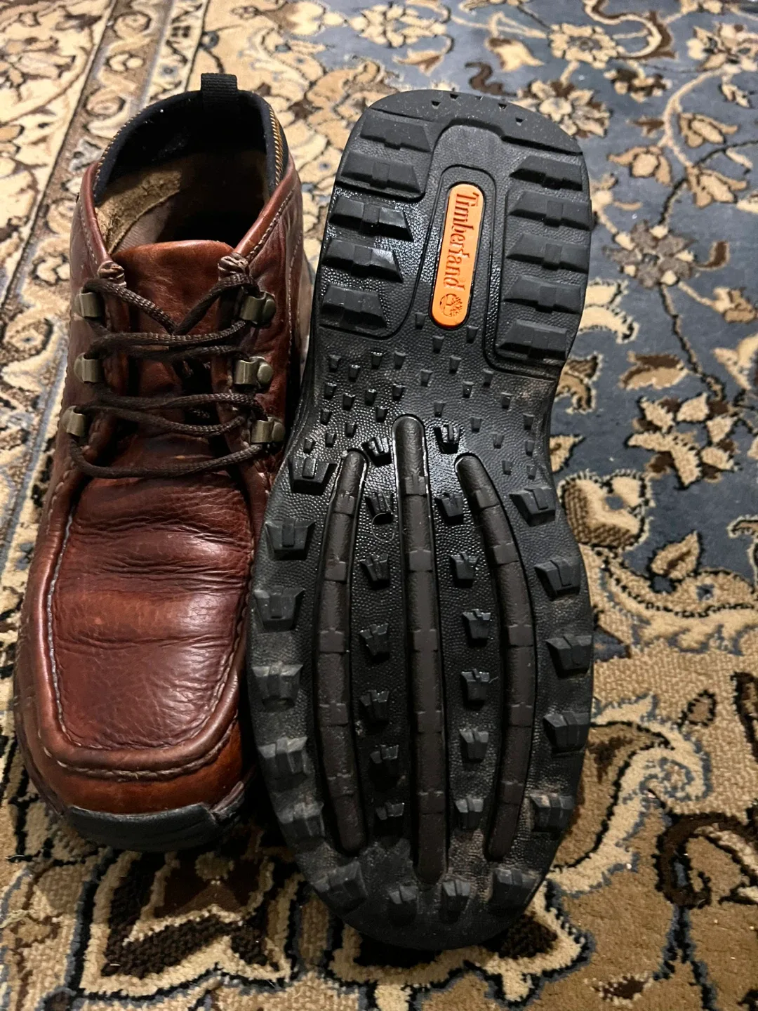 Timberland by Rockport Brown Leather Shoes image indicator(2)