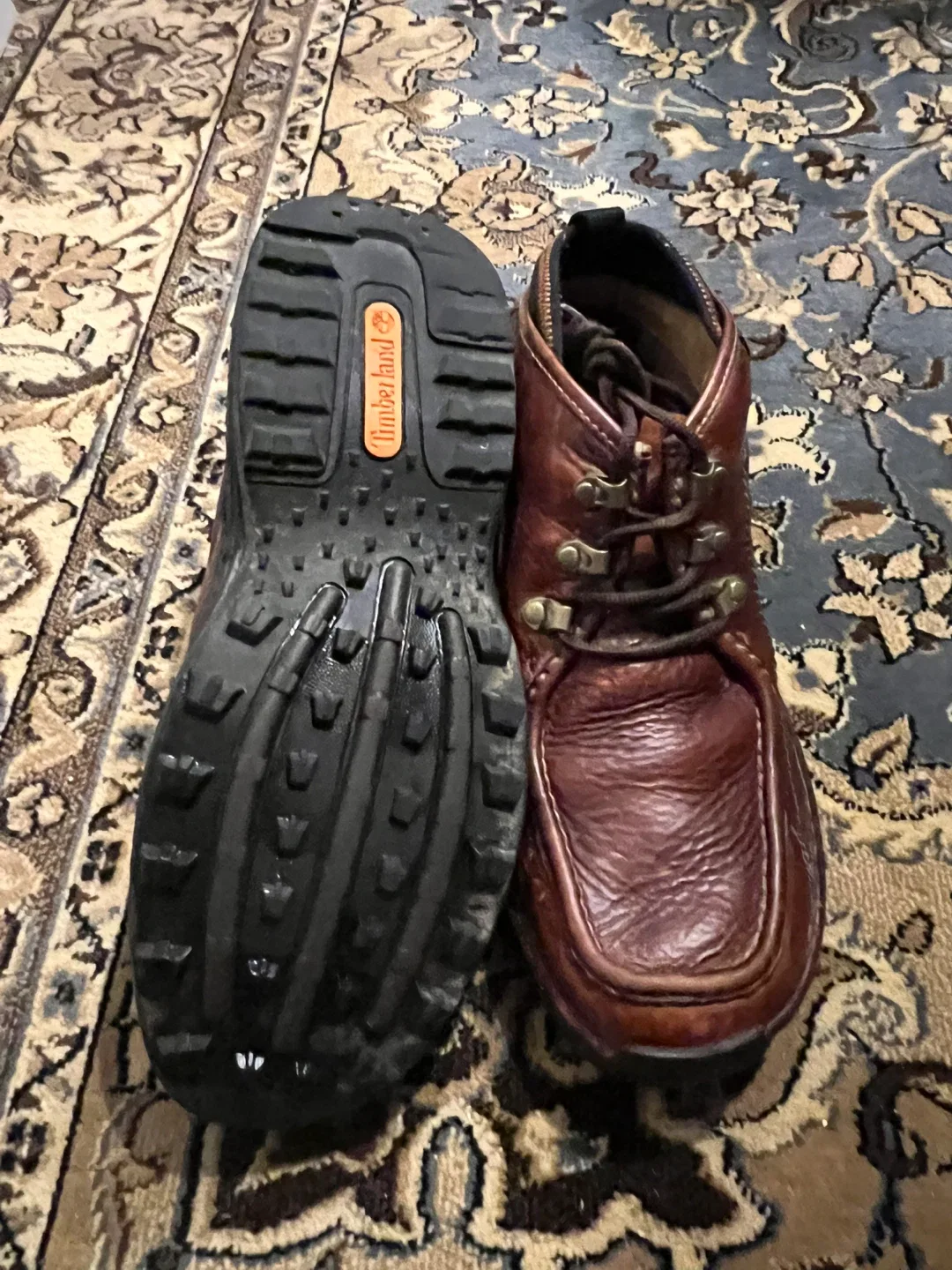 Timberland by Rockport Brown Leather Shoes image indicator(4)