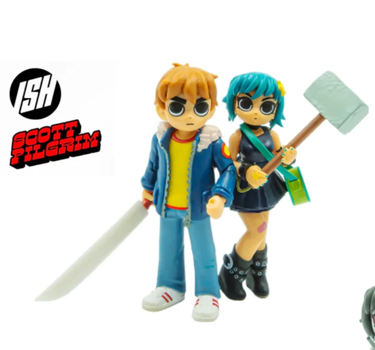 BNIB - ISH Scott Pilgrim Figure - Ramona Flowers Green image indicator(5)