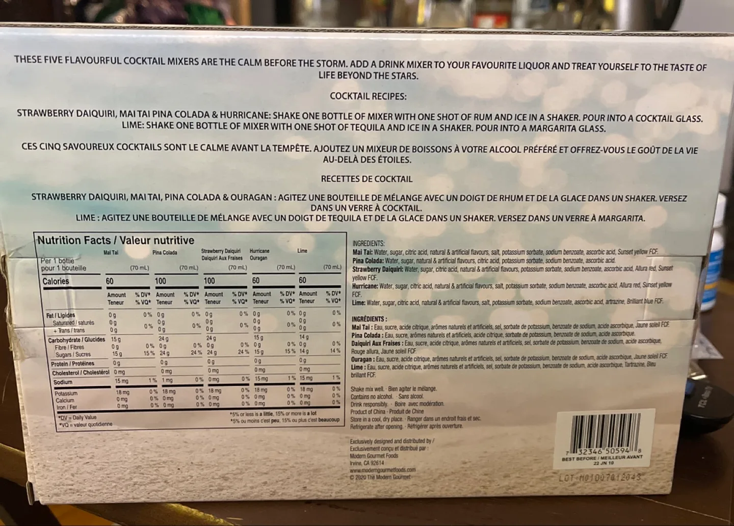 Star Wars Cocktail Mixers Set - non alc image indicator(2)