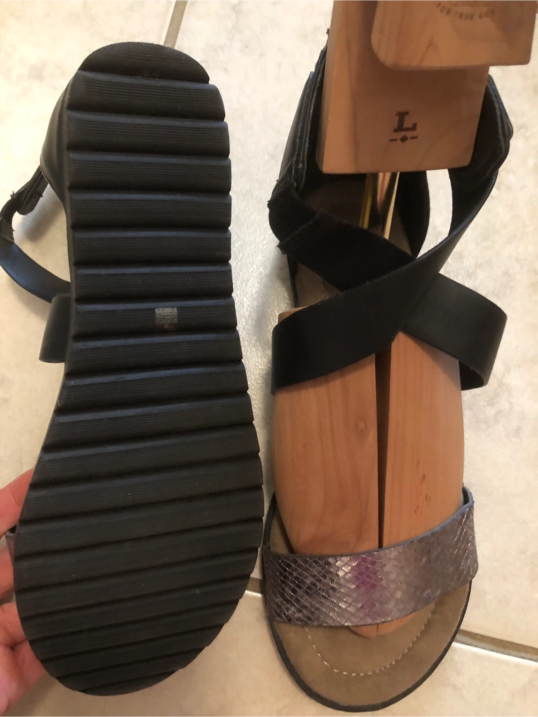 Nine West  Black Sandals - photo 4