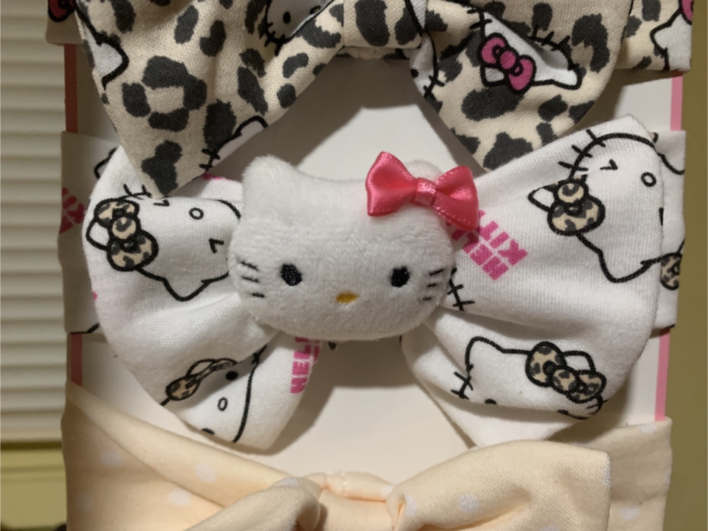 New Hello Kitty 3-Piece Headband Set - photo 3