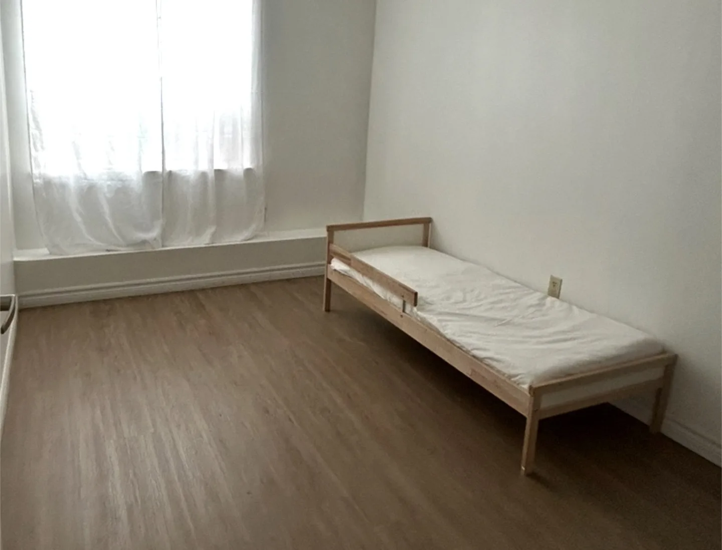 IKEA Toddler Bed Frame & matress thumbnail