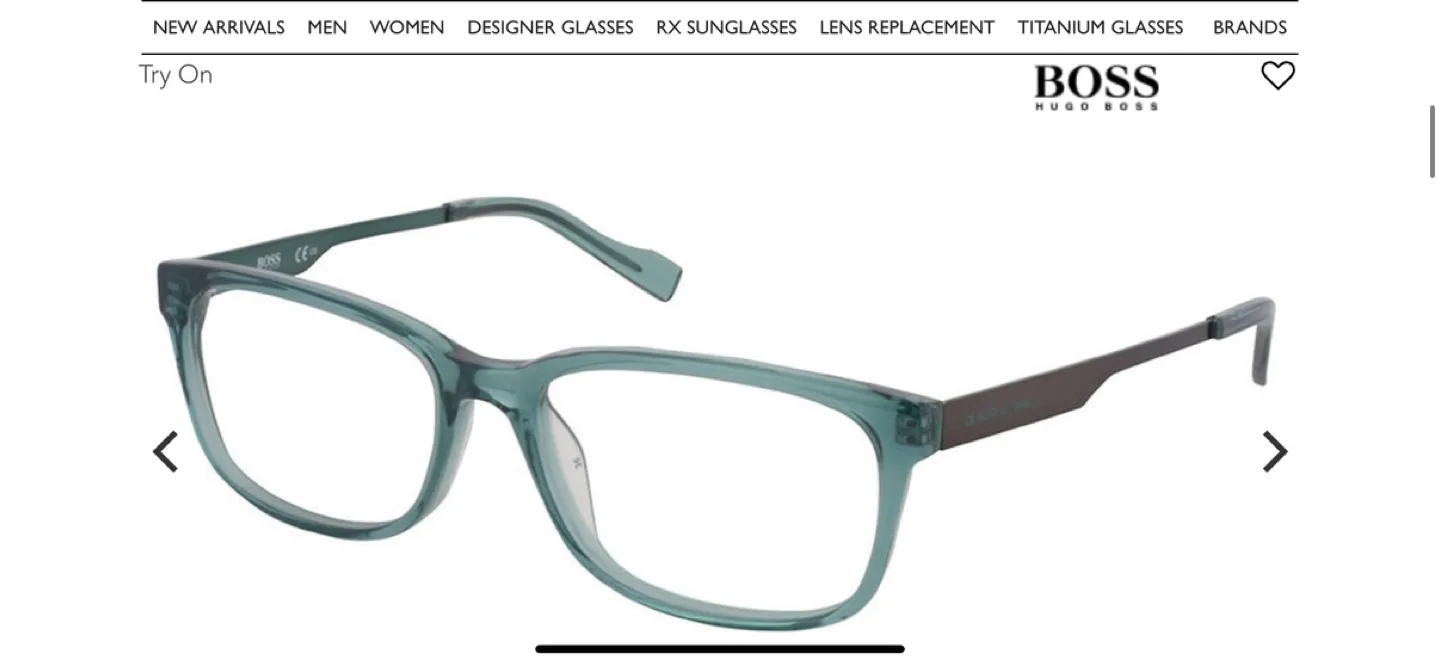 Boss eyeglasses thumbnail