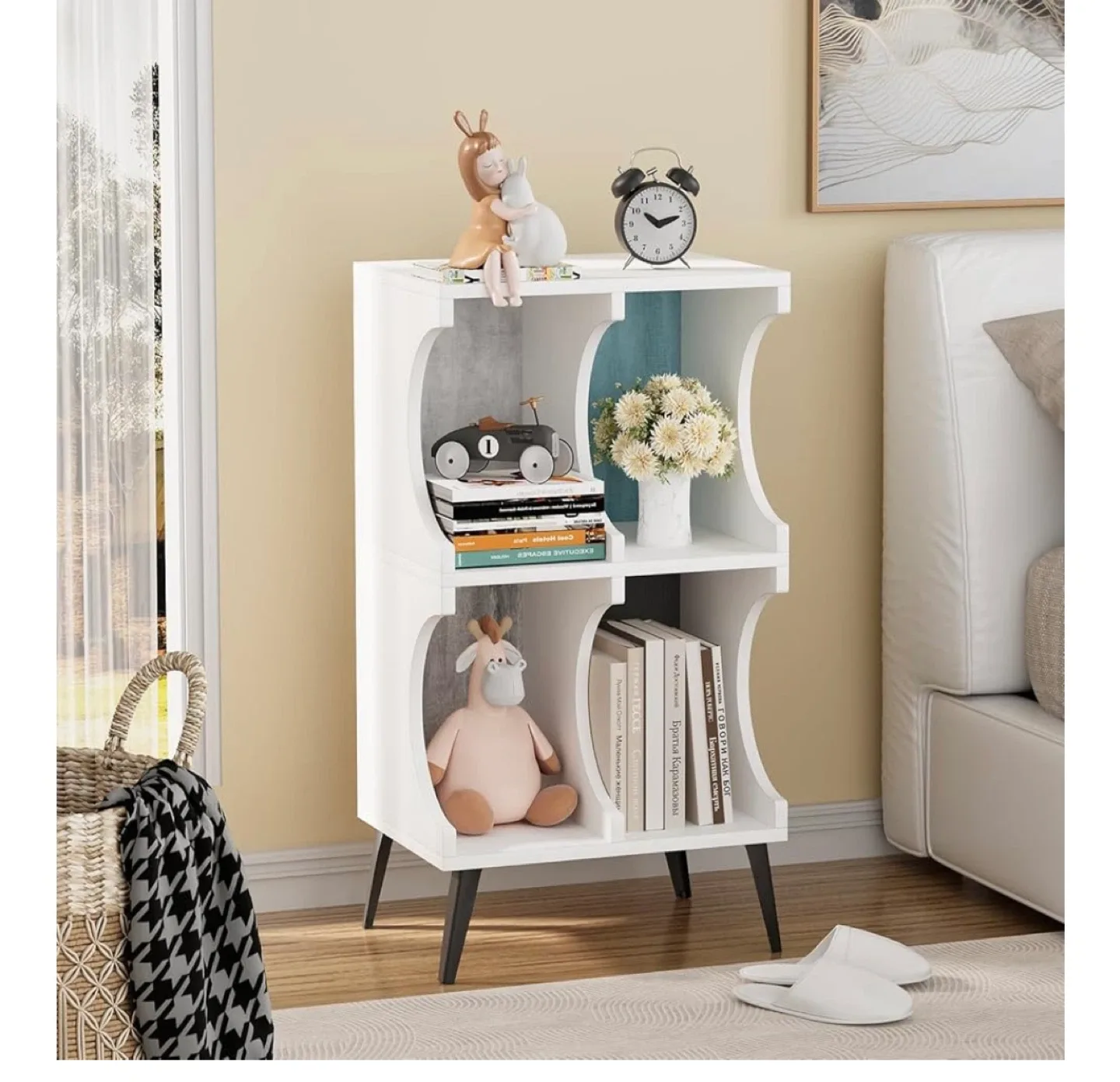 White Multi Functional Cabinet