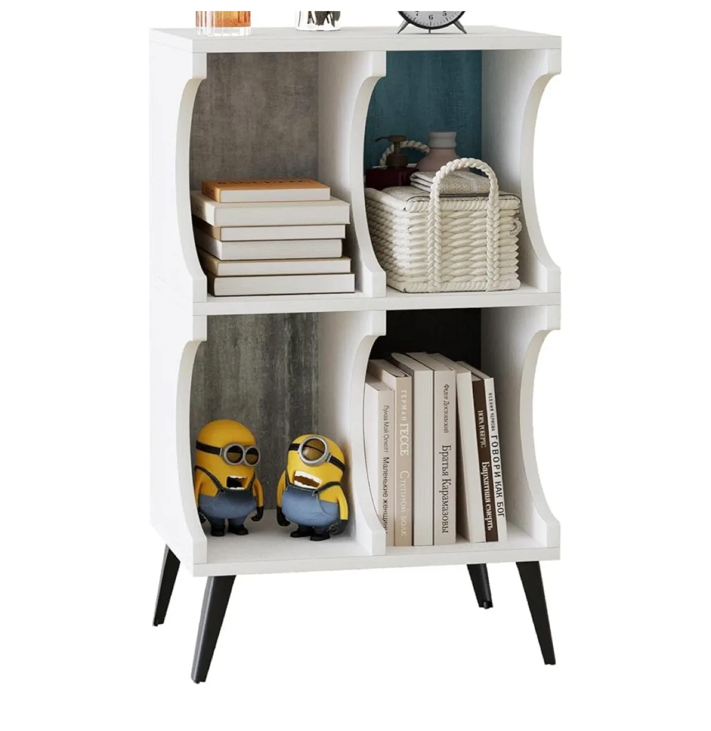 White Multi Functional Cabinet image indicator(3)