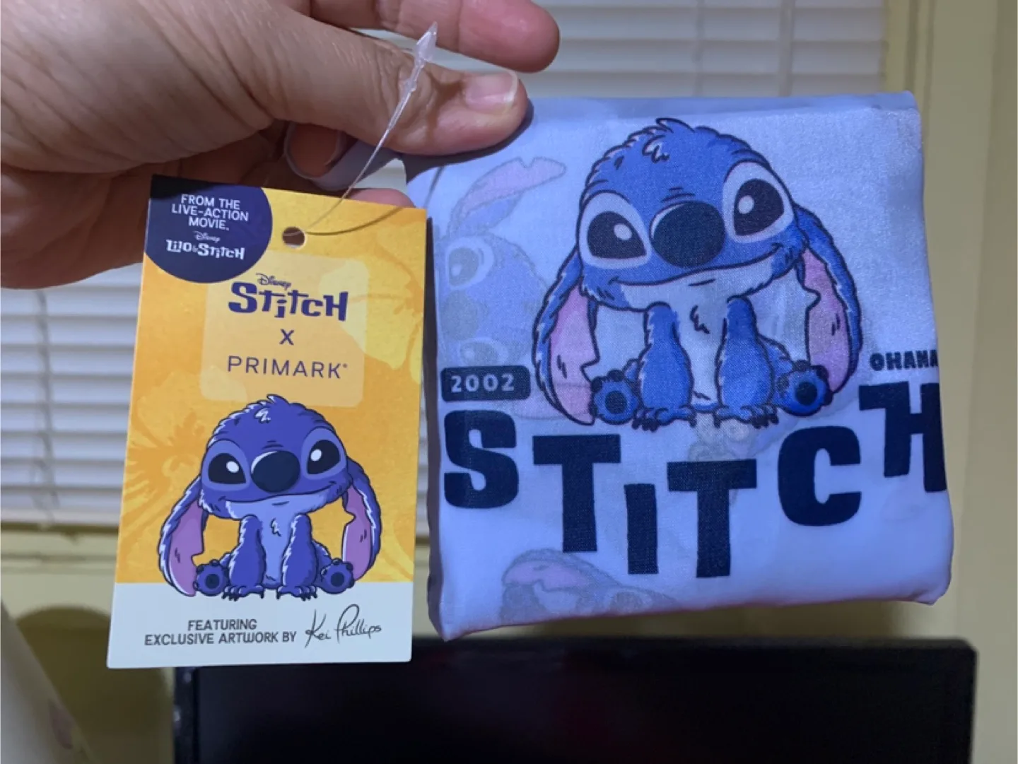 Disney Stitch x Primark Reusable Shopping Bag - New thumbnail