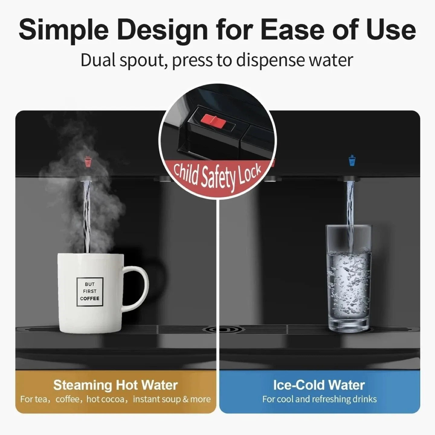 Water Dispenser - Hot & Cold image indicator(3)