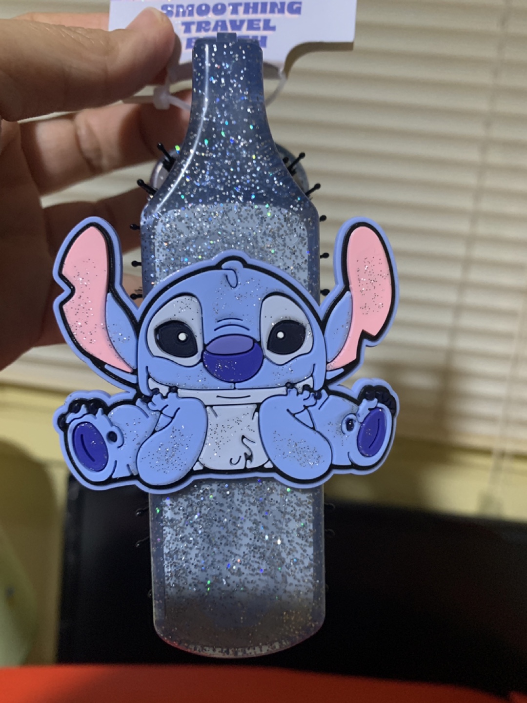 Disney Stitch Smoothing Travel Brush - New - photo 2