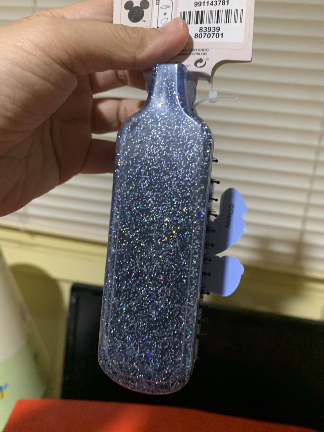 Disney Stitch Smoothing Travel Brush - New - photo 4