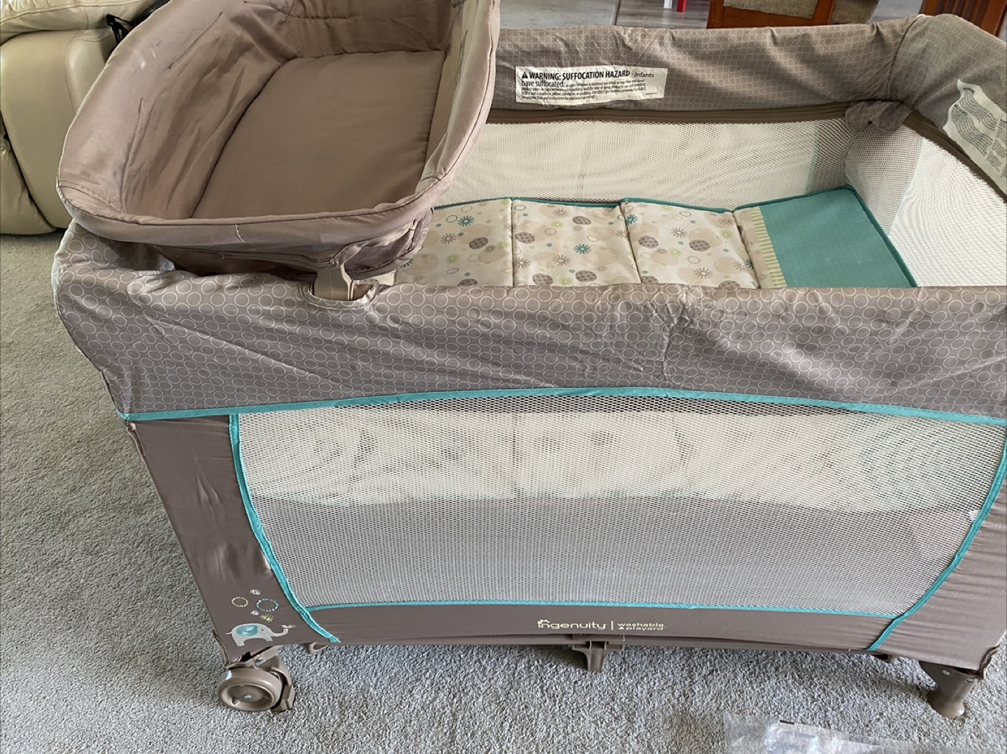 Ingenuity Washable Playard - Baby Play Pen