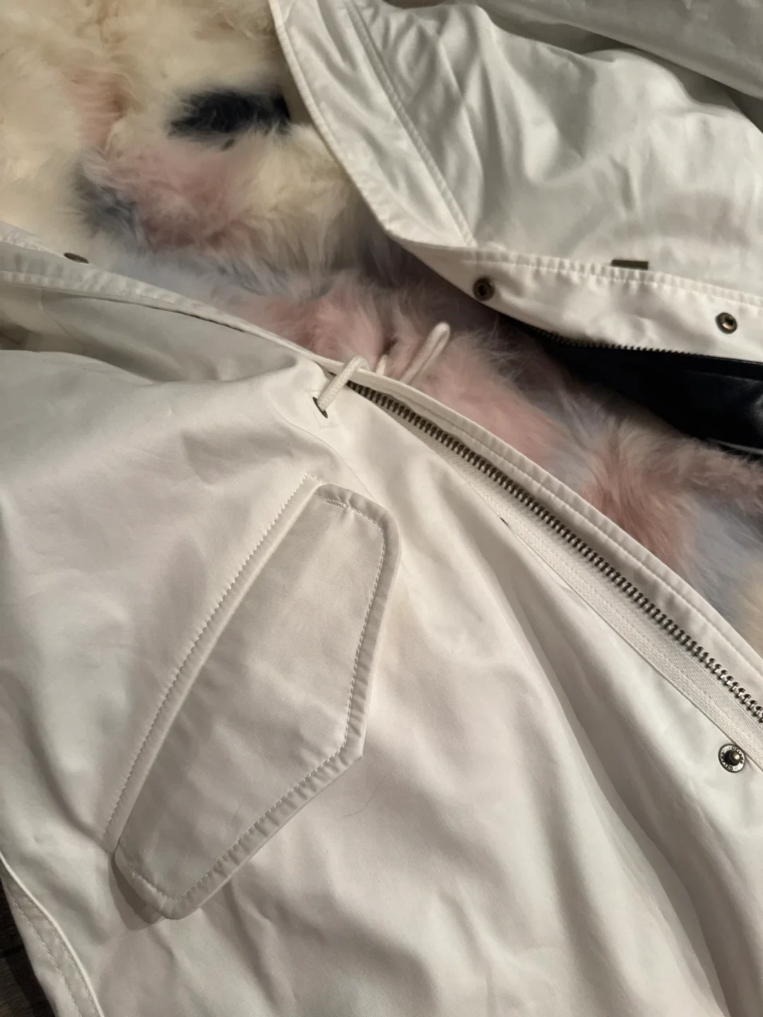 Ozlana Australia White Down Coat image indicator(7)