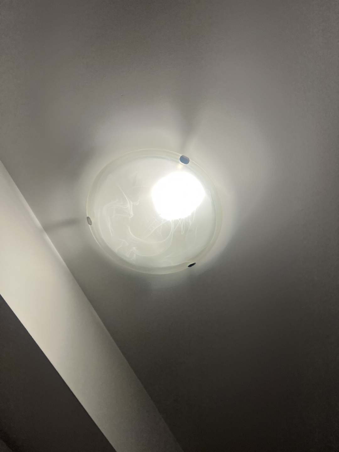 #Freecycle 2 Ceiling Light Fixtures - photo 3