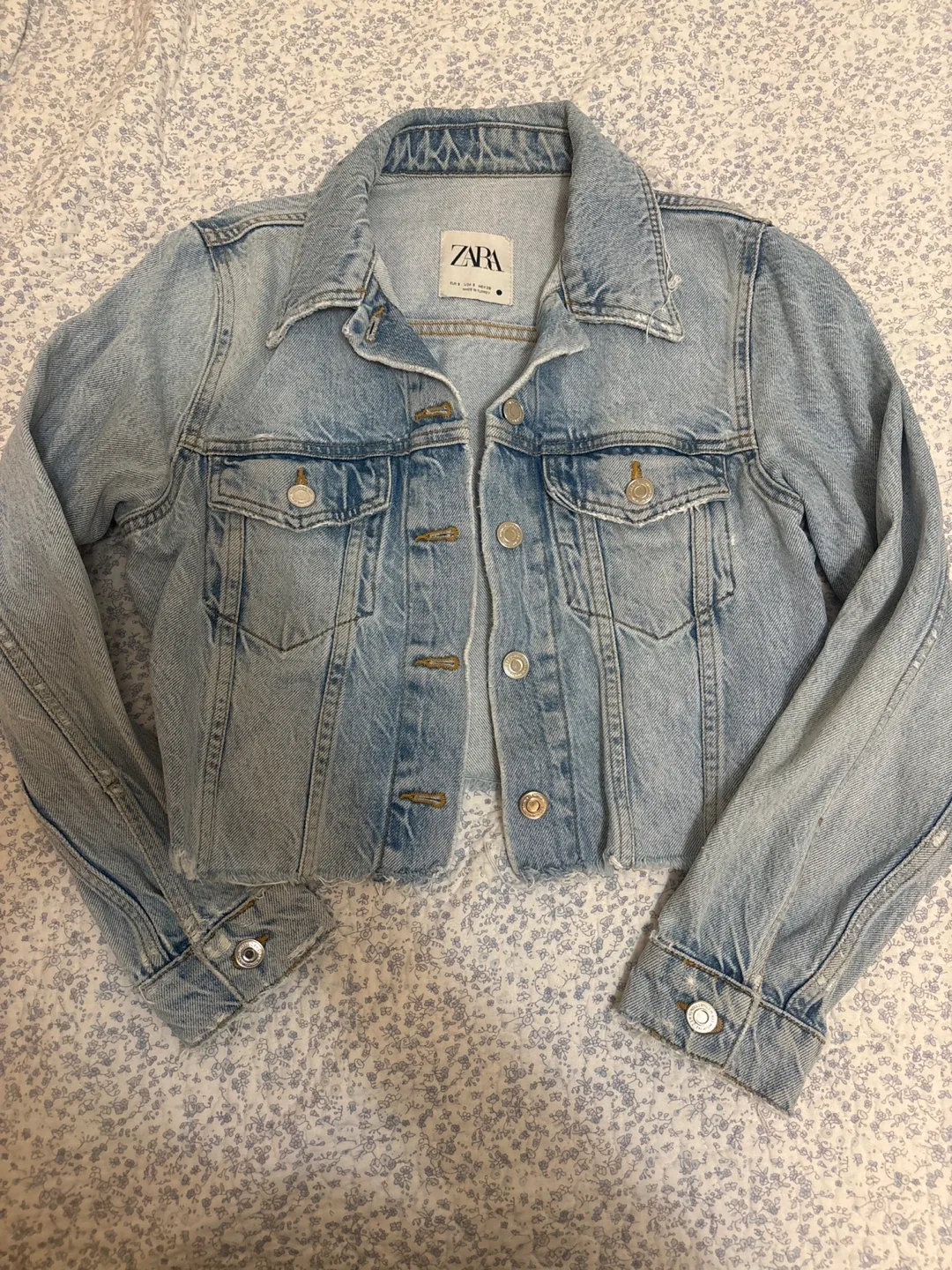Zara Denim Jacket - Size S thumbnail