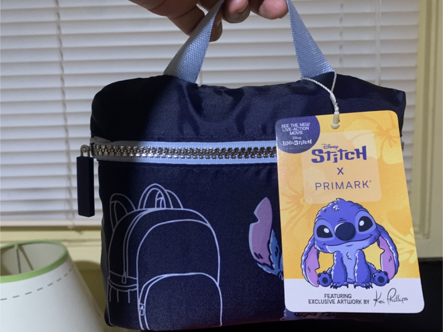 Disney Stitch x Primark Travel Foldable Backpack - photo 4