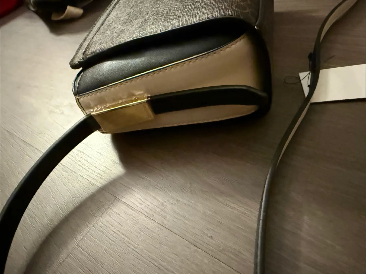 Brand new Calvin Klein Brown/Black Crossbody Bag - New image indicator(4)