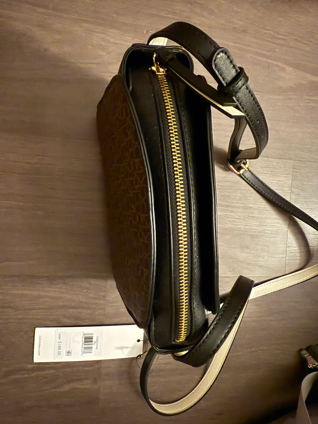 Brand new Calvin Klein Brown/Black Crossbody Bag - New image indicator(3)