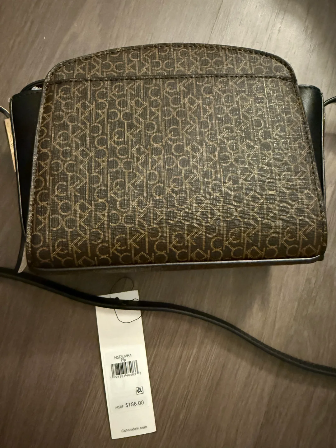 Brand new Calvin Klein Brown/Black Crossbody Bag - New image indicator(2)