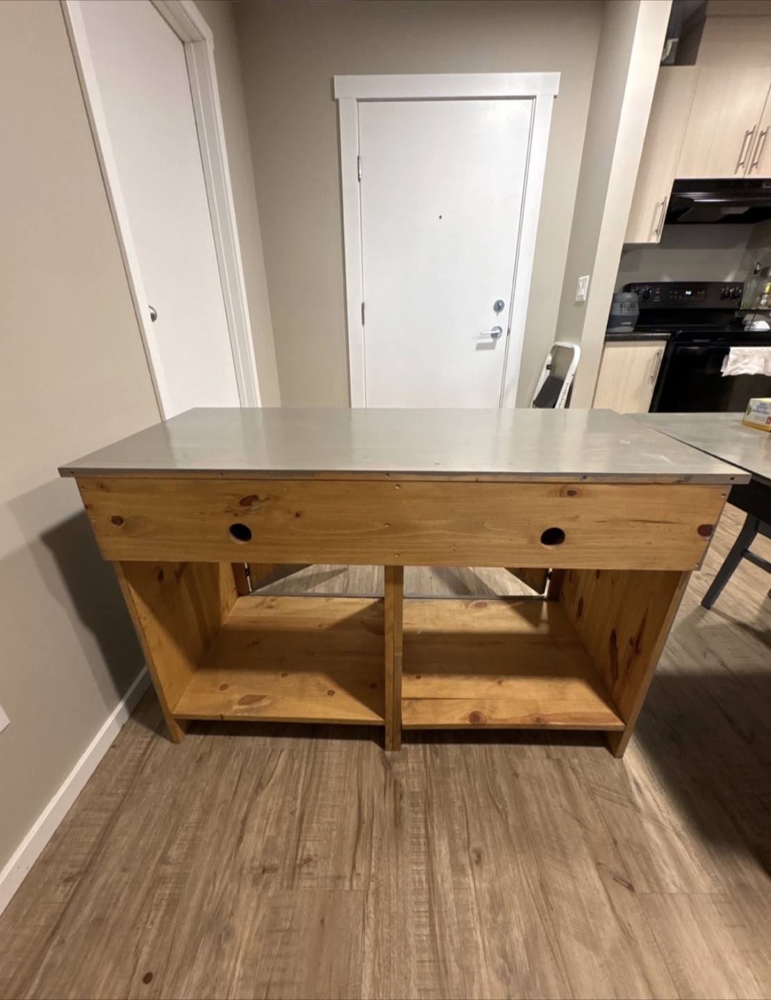 Wooden Kitchen Island/Side Table - photo 3