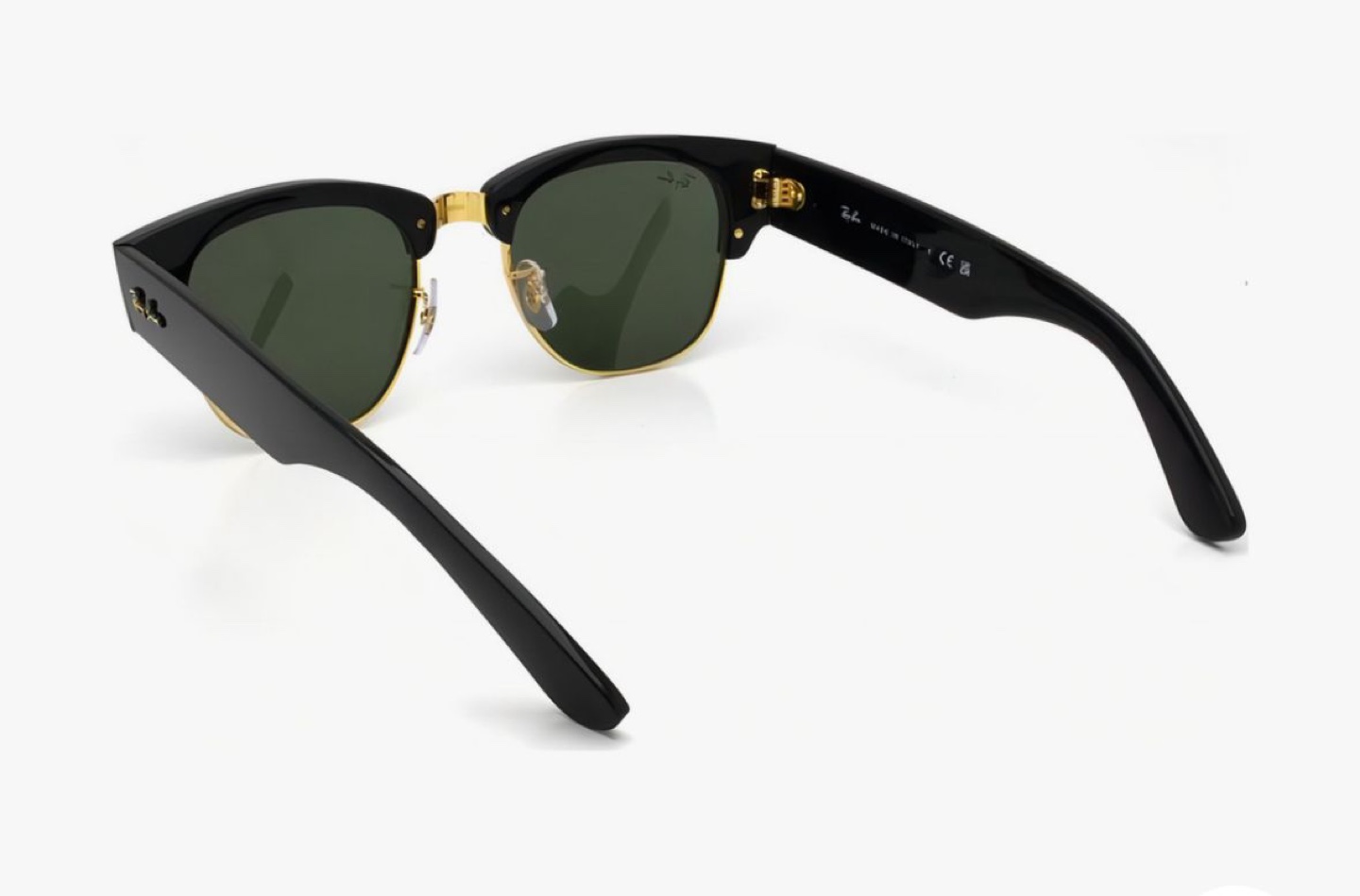 Ray-Ban Clubmaster Sunglasses - Black & Gold - photo 3