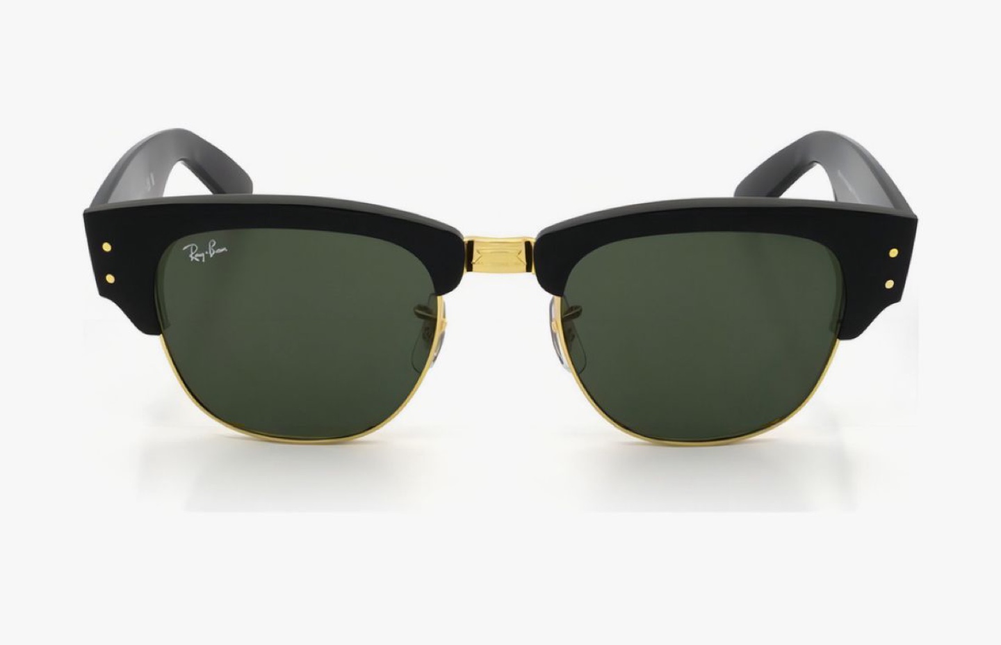 Ray-Ban Clubmaster Sunglasses - Black & Gold - photo 2