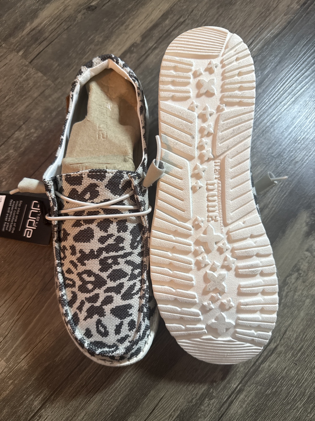 New Hey Dude Wendy Leopard Print Size 10 - photo 3
