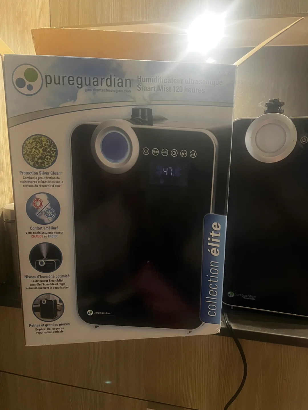 PureGuardian Humidifier Ultrasonic Smart Mist 120 Hours image indicator(2)