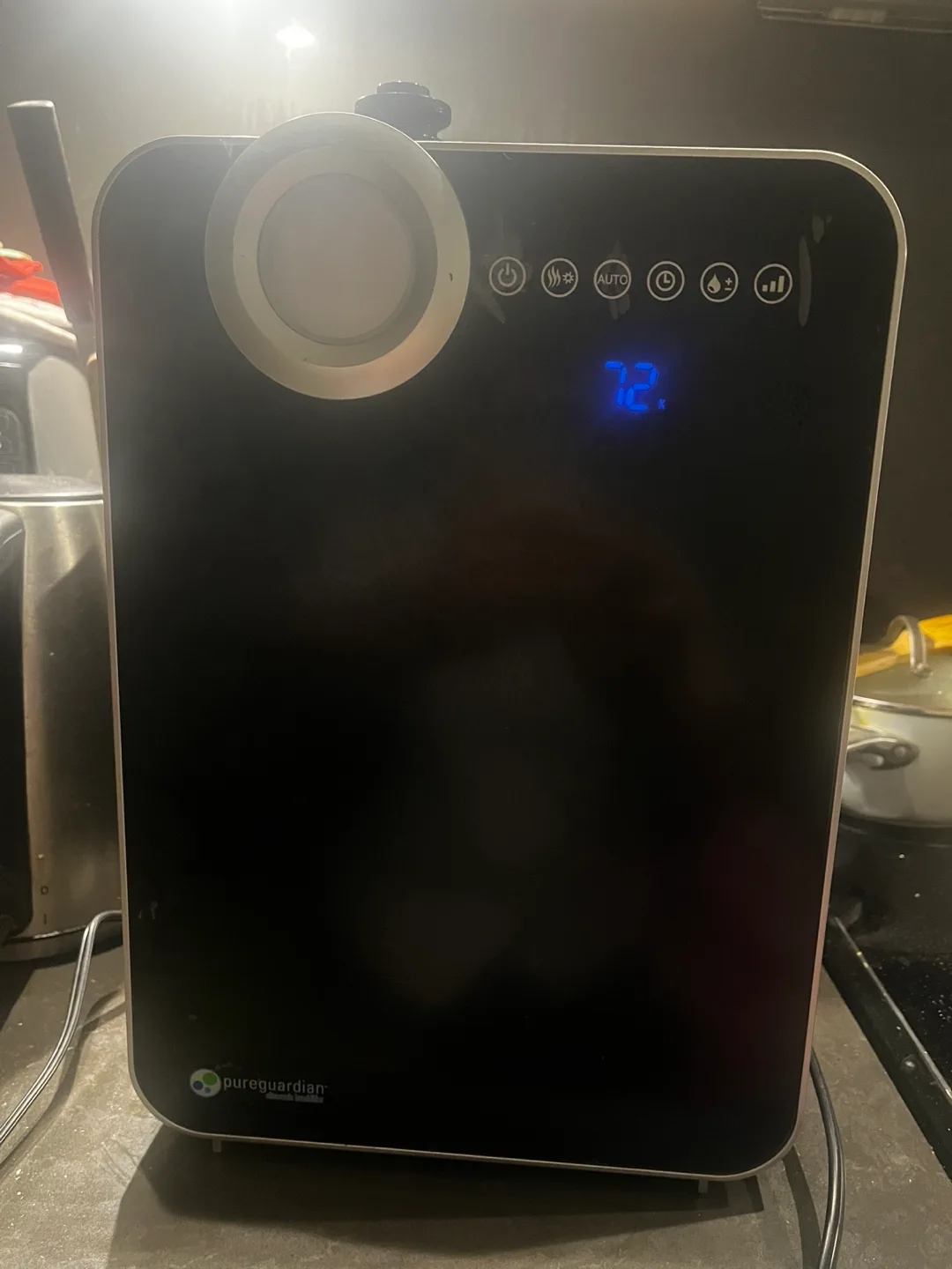 PureGuardian Humidifier Ultrasonic Smart Mist 120 Hours image indicator(3)