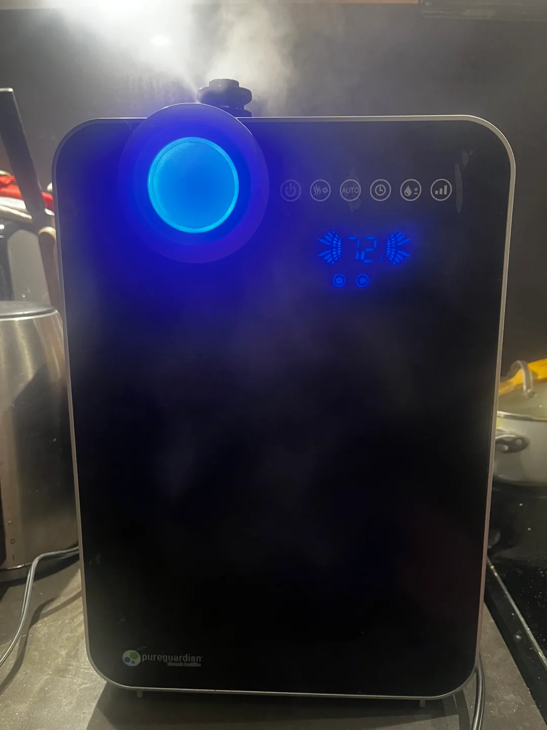 PureGuardian Humidifier Ultrasonic Smart Mist 120 Hours image indicator(4)