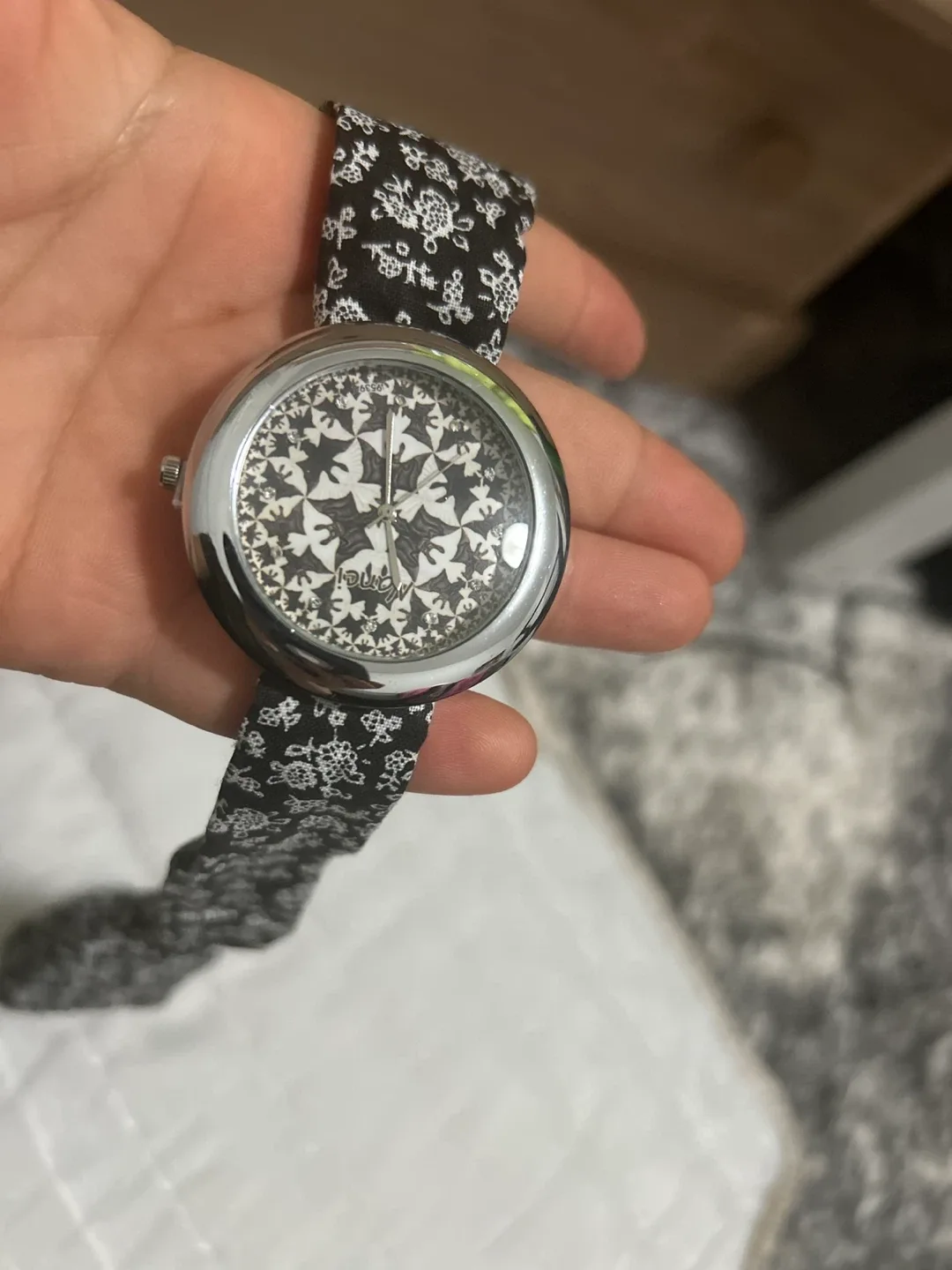 Fellow Watch, Black/White Pattern Band thumbnail