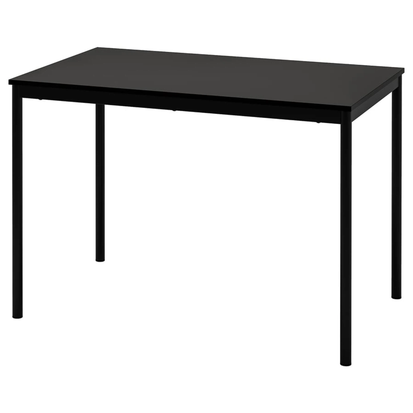 IKEA Table - Black, 43 1/4x26 3/8 "