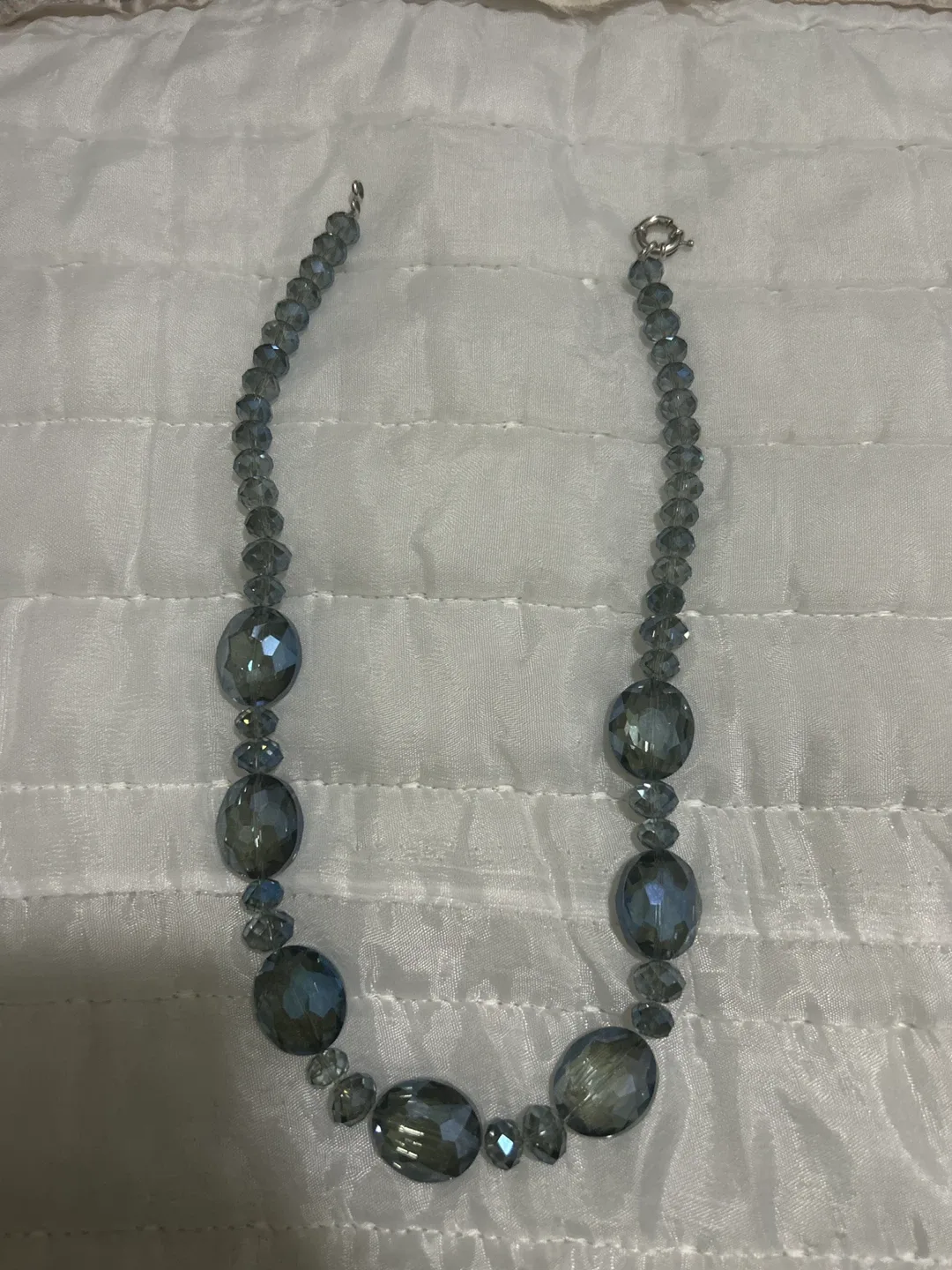 Blue Beaded Necklace thumbnail