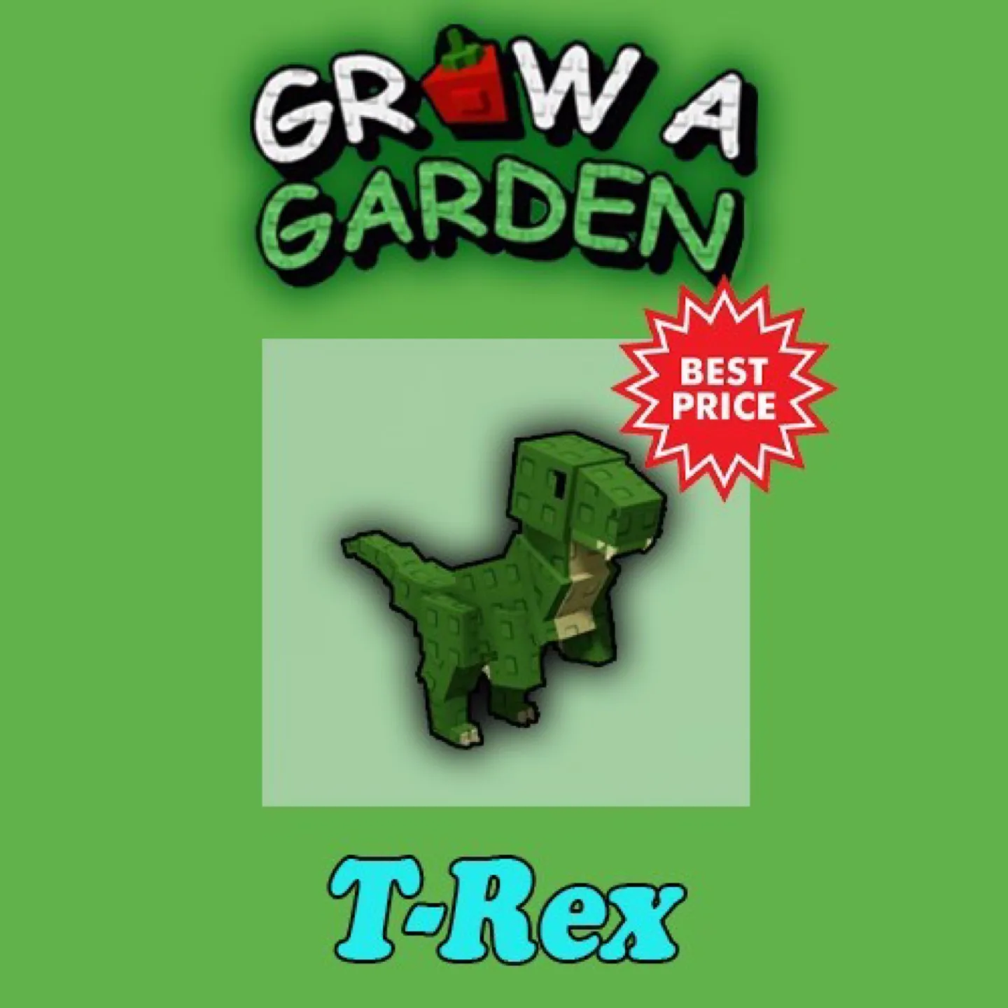 Grow A Garden: T-Rex thumbnail
