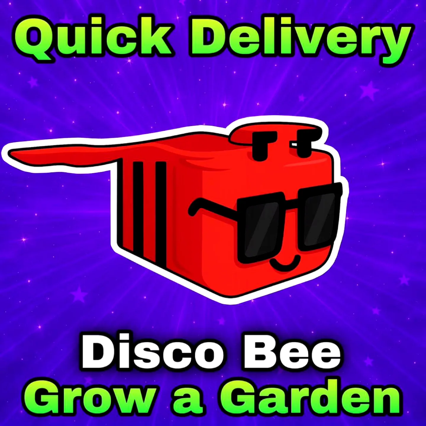 Grow a Garden: Disco Bee thumbnail