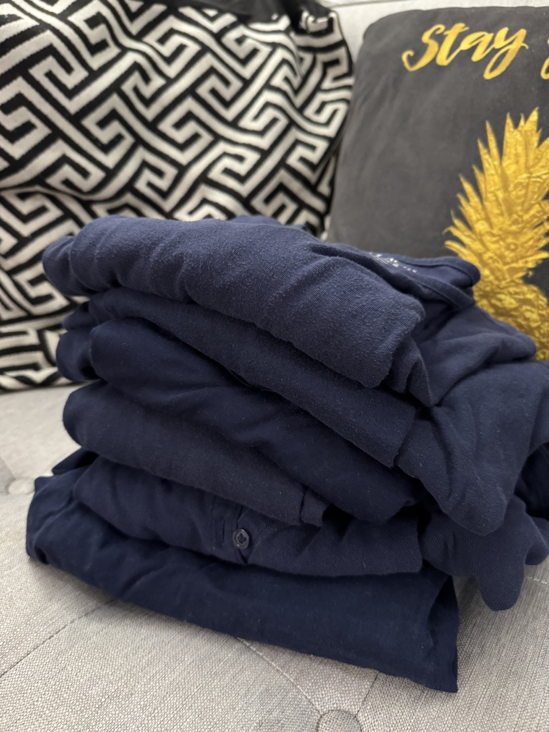 Children's Place Navy Uniform Bundle size 16 - photo 2