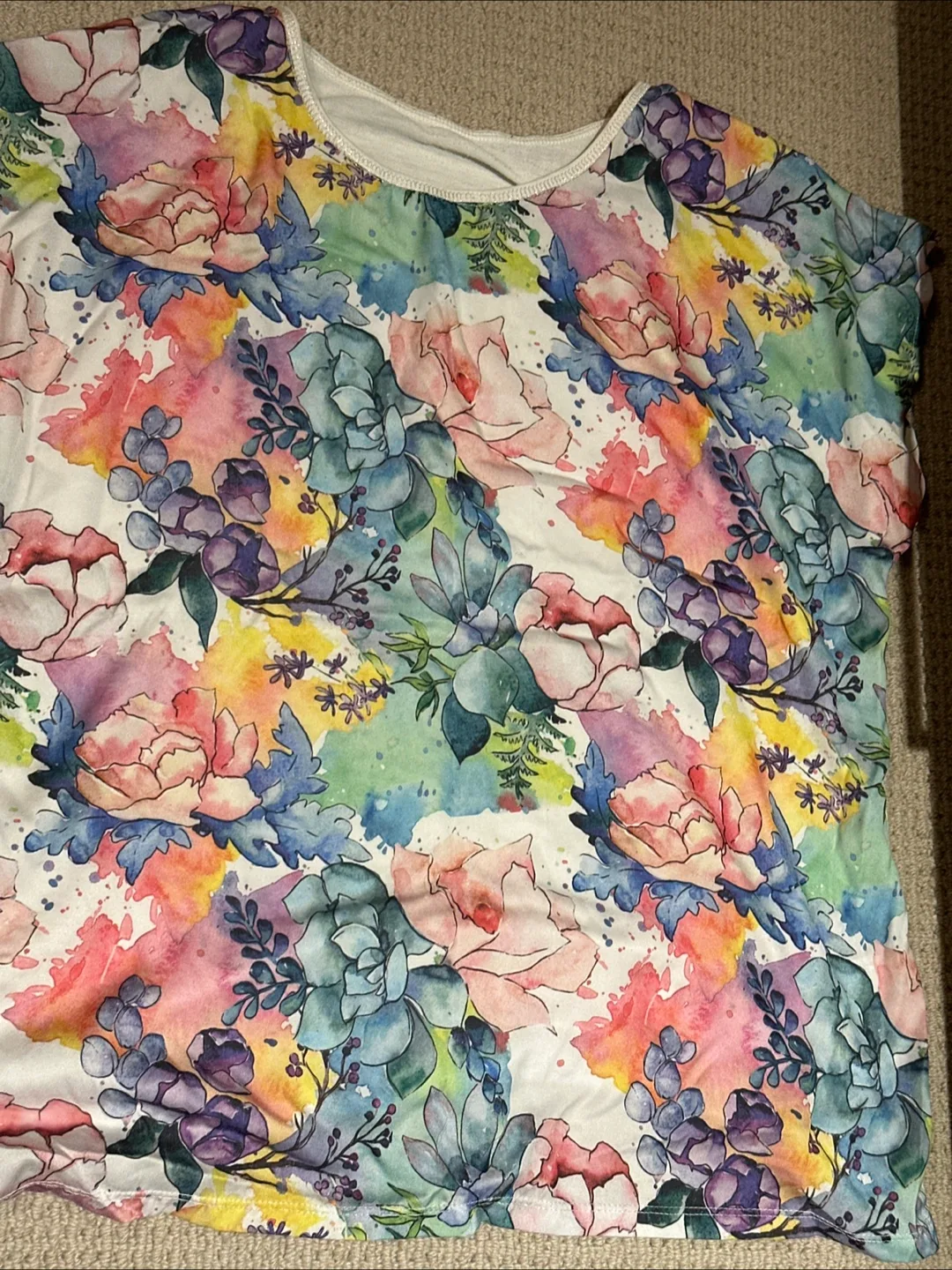 Floral Print T-Shirt thumbnail