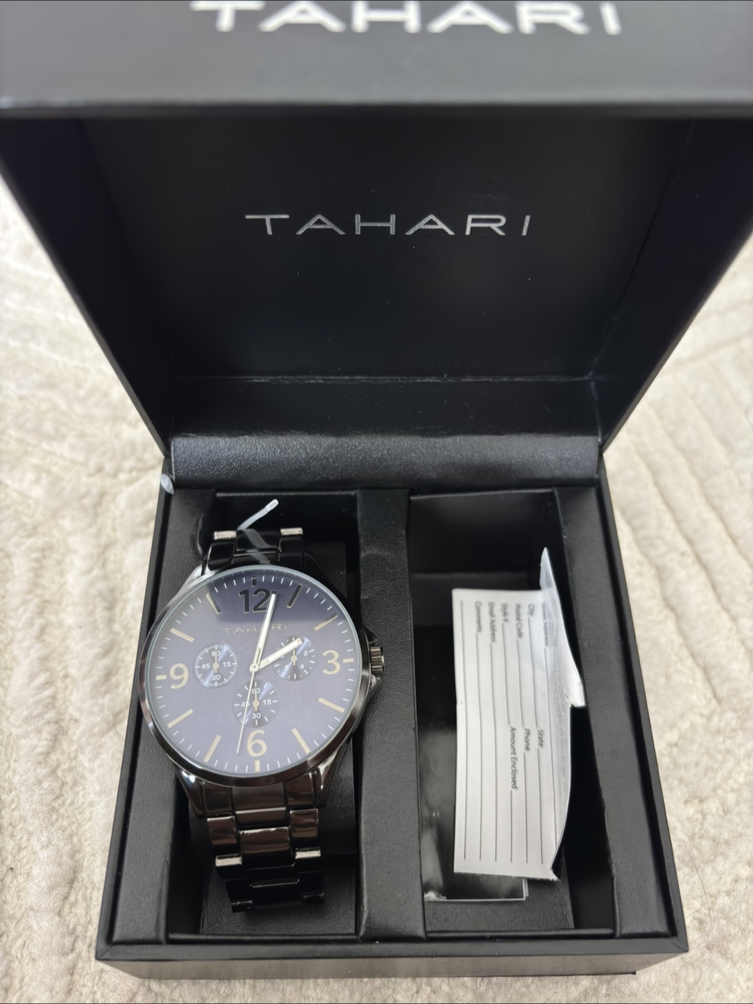 Tahari Men's Watch with Box