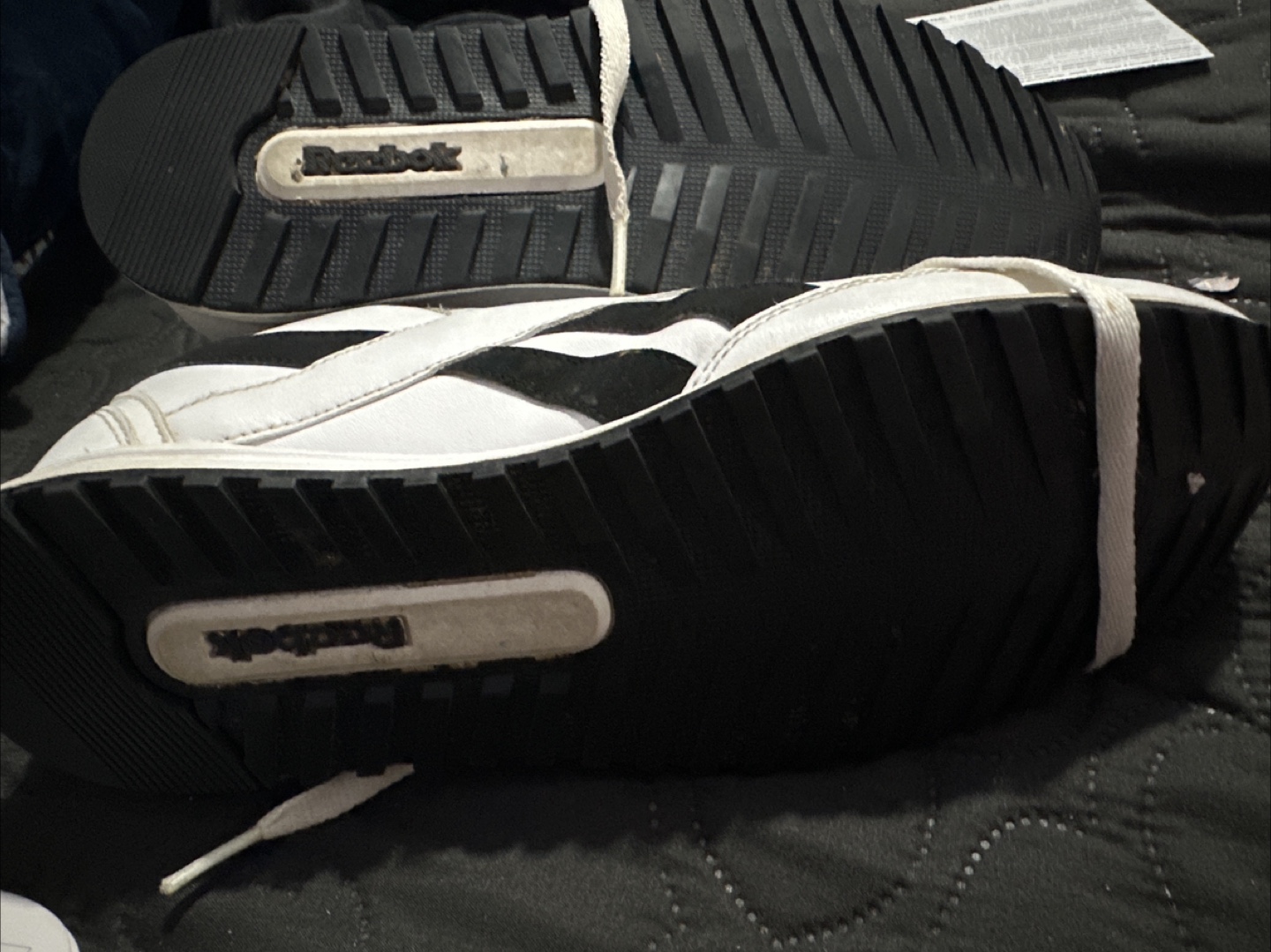 Reebok Classic White Sneakers - Size 8 - photo 4