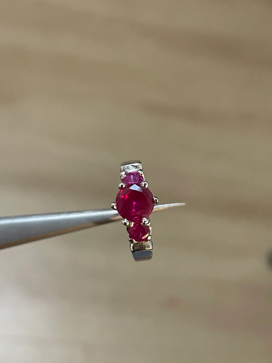 Combo of 7 vintage silver gemstone rings image indicator(5)