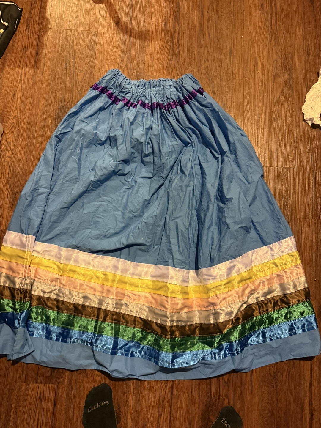 Ribbon Skirt - Light Blue