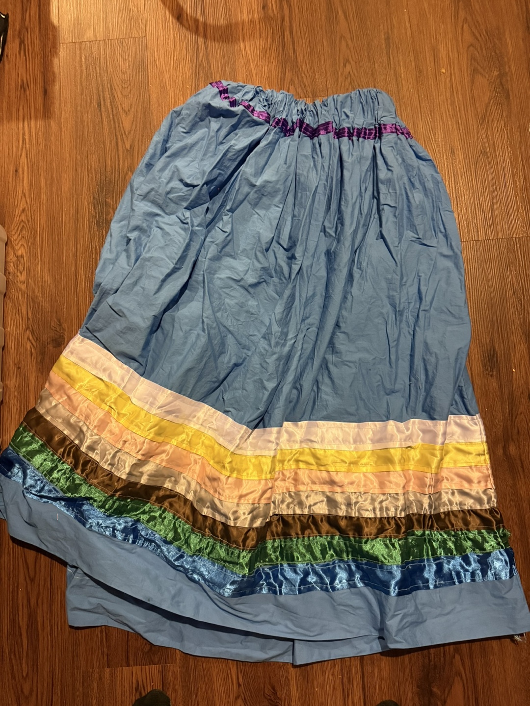 Ribbon Skirt - Light Blue - photo 2
