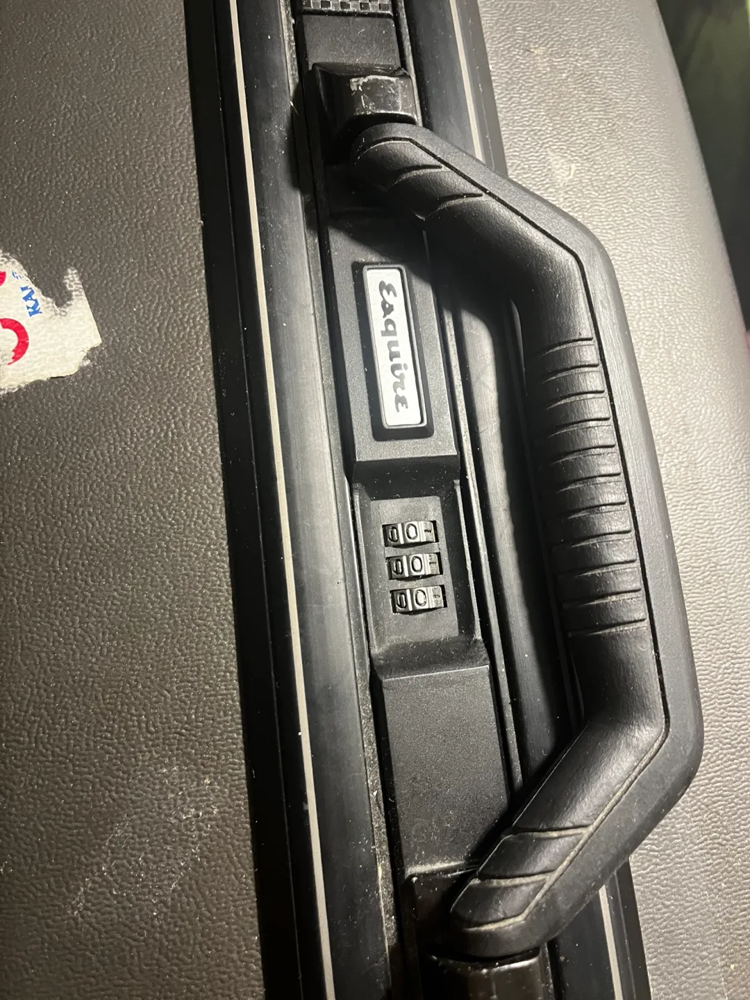 Esquire Black Hardside Suitcase image indicator(8)