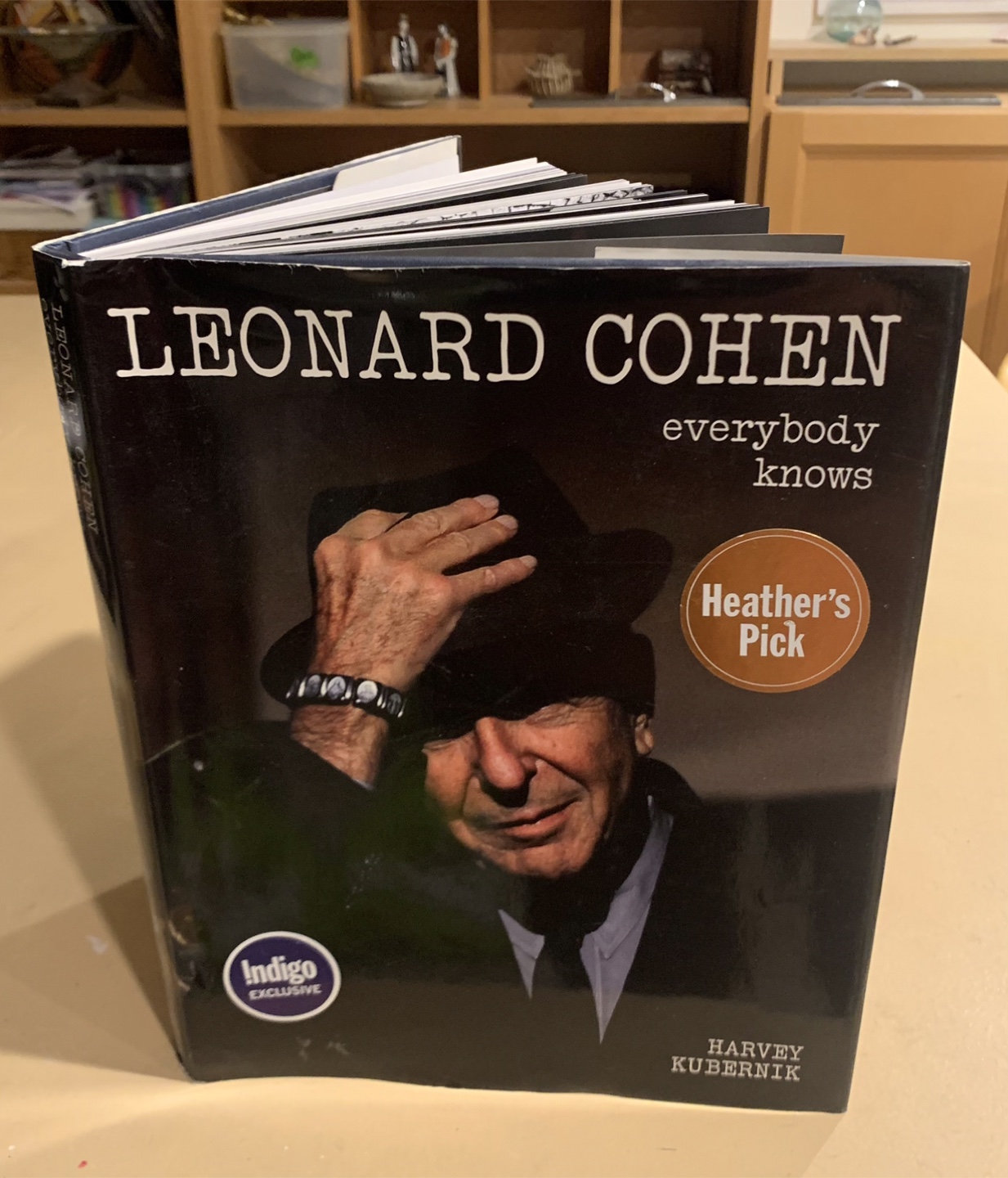 LEONARD COHEN BOOK, Large Size, VG Condition